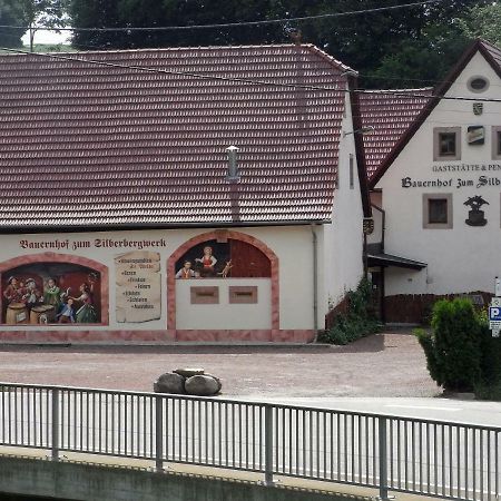 Restaurant & Pension "Bauernhof Zum Silberbergwerk" Limabach - Oberfrohna المظهر الخارجي الصورة